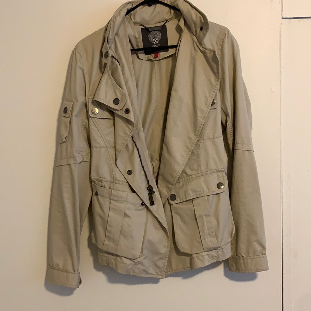 Vince Camuto beige trench coat